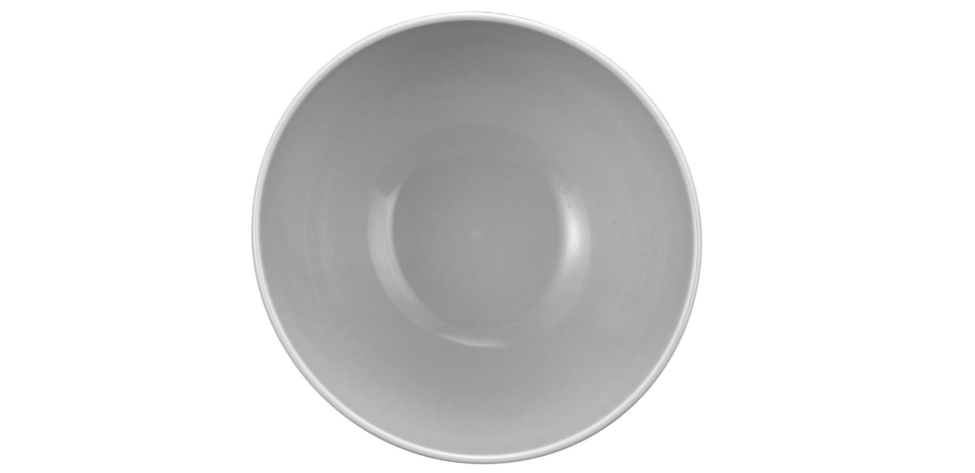 Seltmann Weiden Cafe au lait Schale AMINA 6er Set Porzellan silbergrau