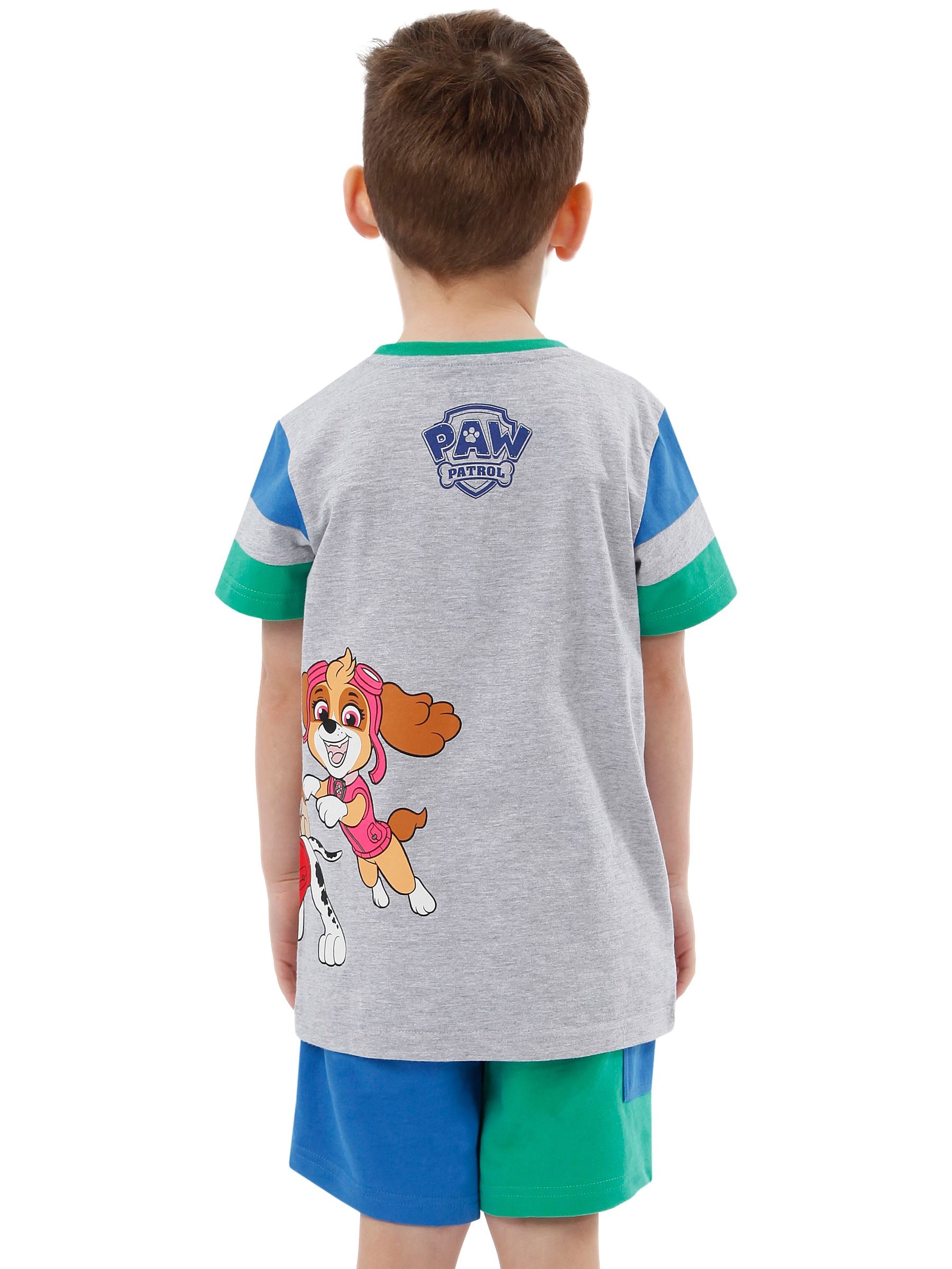 Character Paw Patrol 100% Cotton T-Shirt and Shorts Set