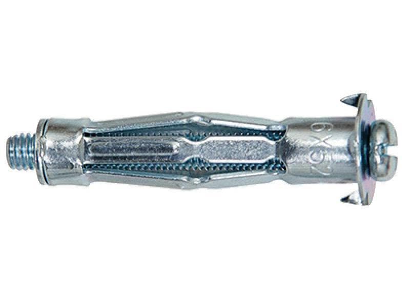 Fischer Hohlraumdübel  HM 6 x 52 S, 4 Stück Metalldübel