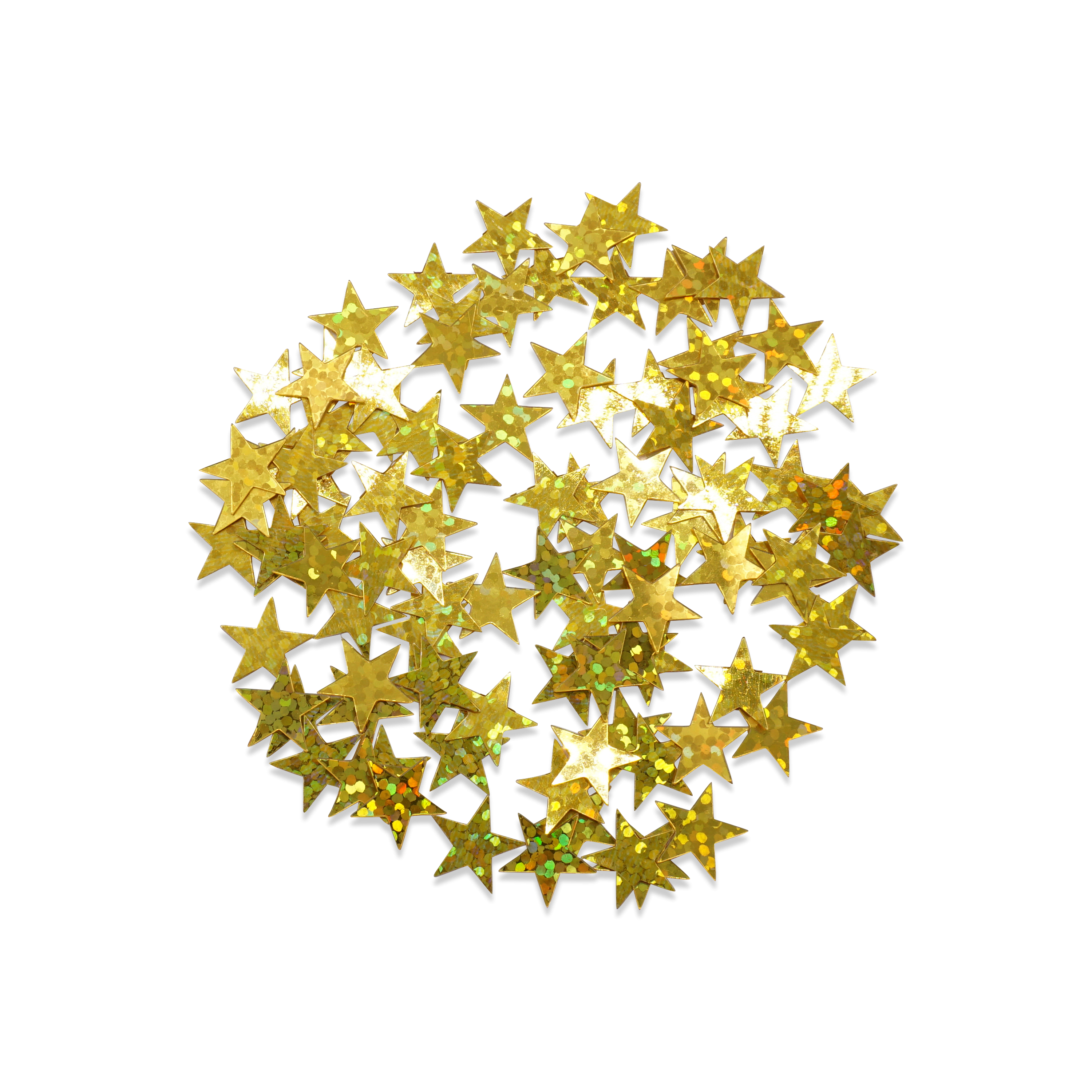 (15g) 10mm Konfetti Party Dekoration Stern Streukonfetti Tischdekoration Metallic - Gold