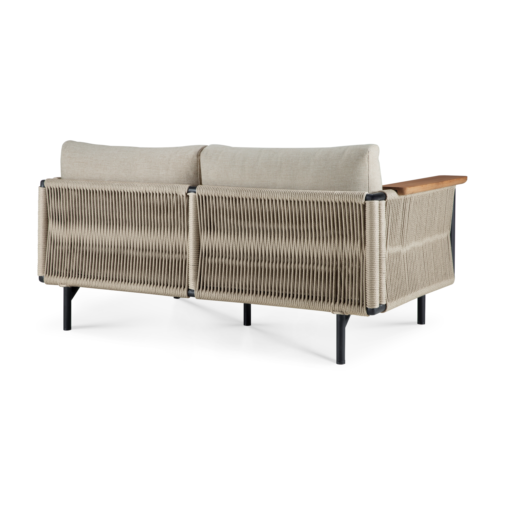 Ethnicraft - Outdoor - Corbey bank 2 seat - oyster