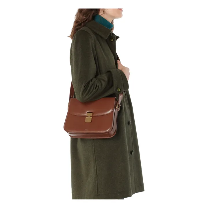 A.P.C. Sac Grace Cuir Lisse | Noisette