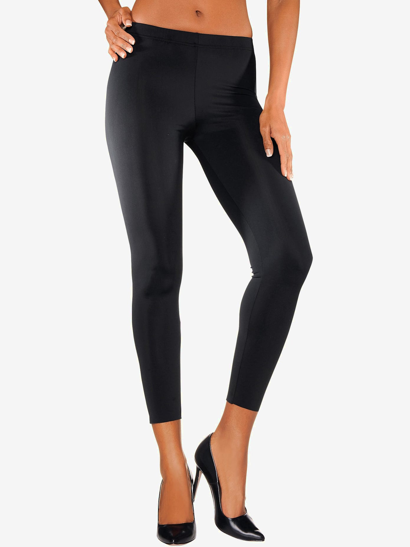 Legging effet légèrement affinant