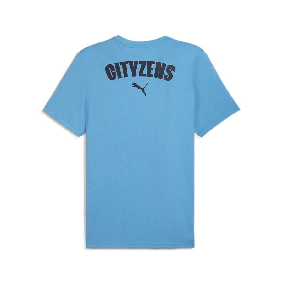 Manchester City T-Shirt Casuals - Magic Blue/Bleu Marine