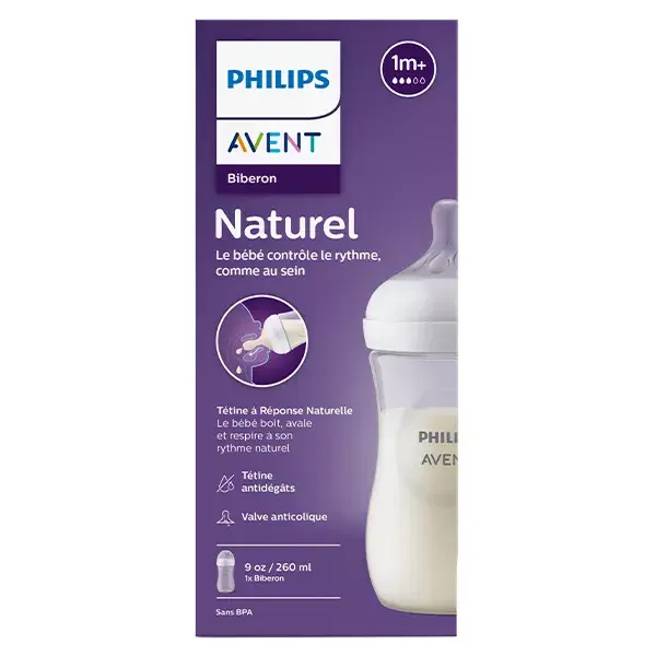 Mamadeira Avent Natural Response 3.0 260ml