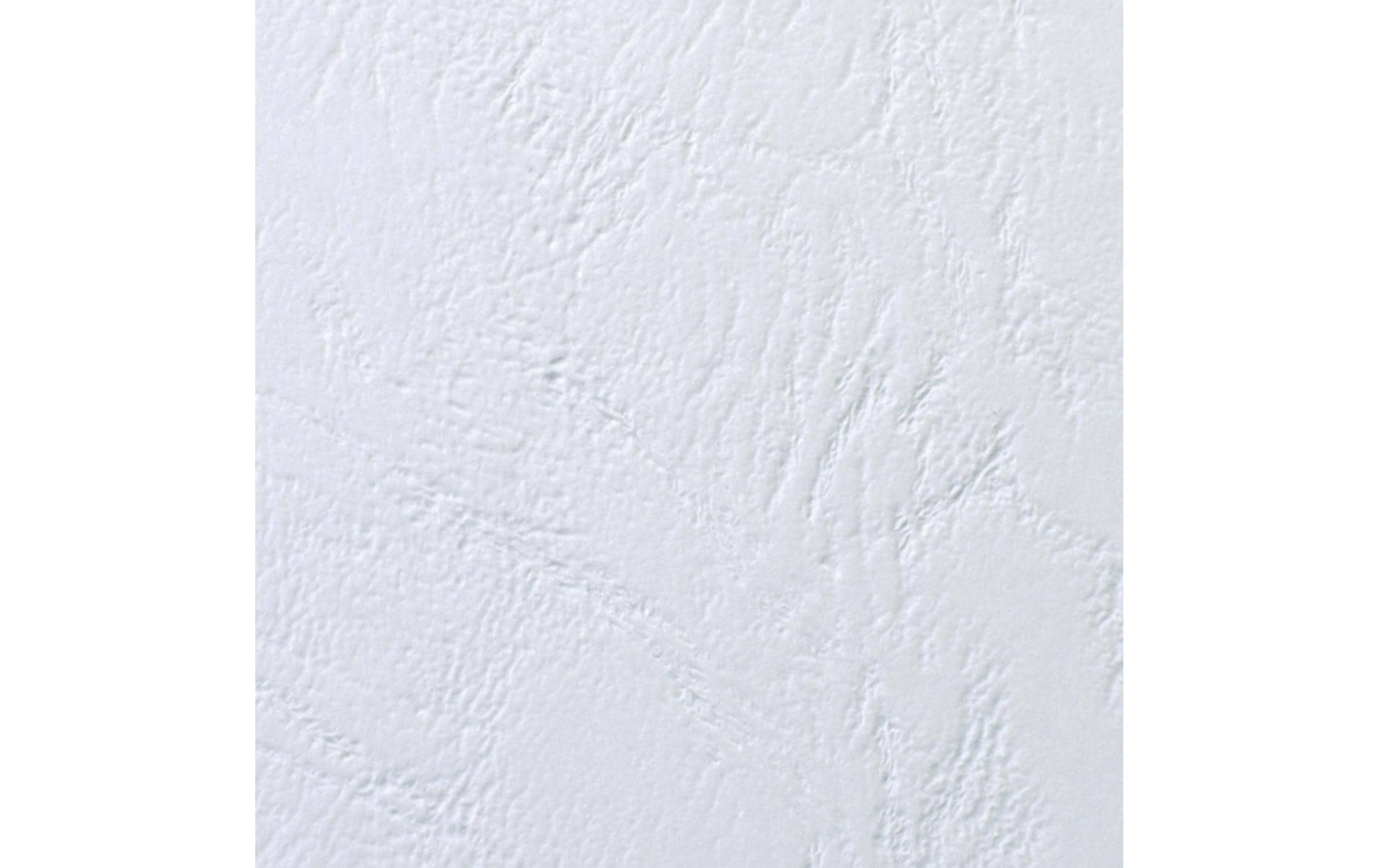 Einbanddeckel Leather Grain A4 100 Stück, WeissDeckkarton für optimalen Schutz und herausragende Präsentation