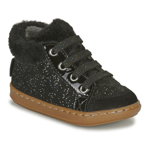 Shoo Pom - BOUBA ZIP HAIR - Noir / Doré