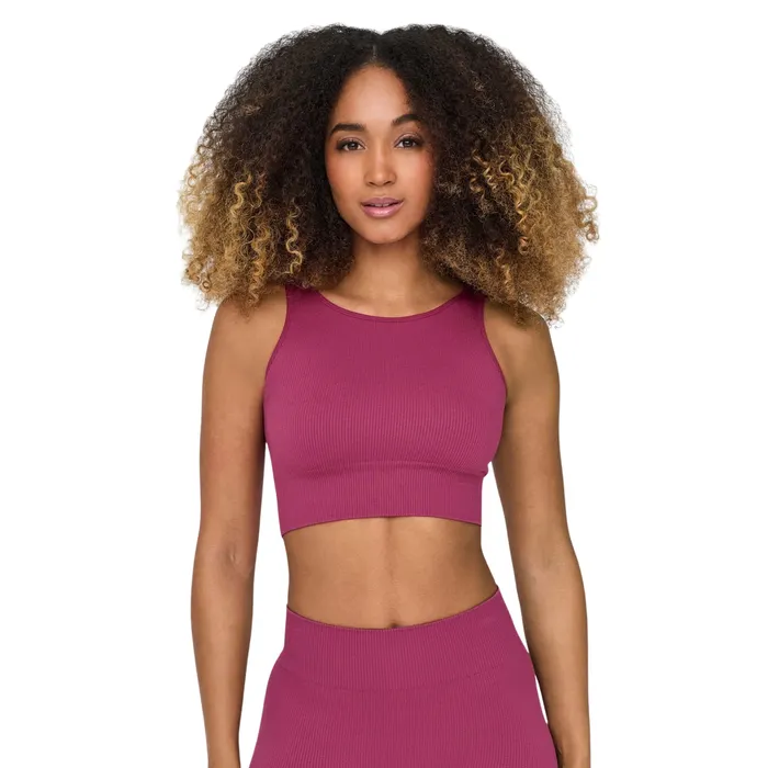 Only Play Jaia Life Lounge Seamless Cropped Sporttop Dames