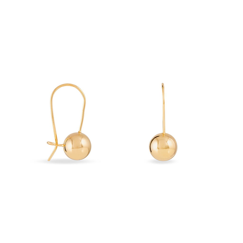 Boucles D'oreilles Pendantes Nohraae Plaqué Or Jaune