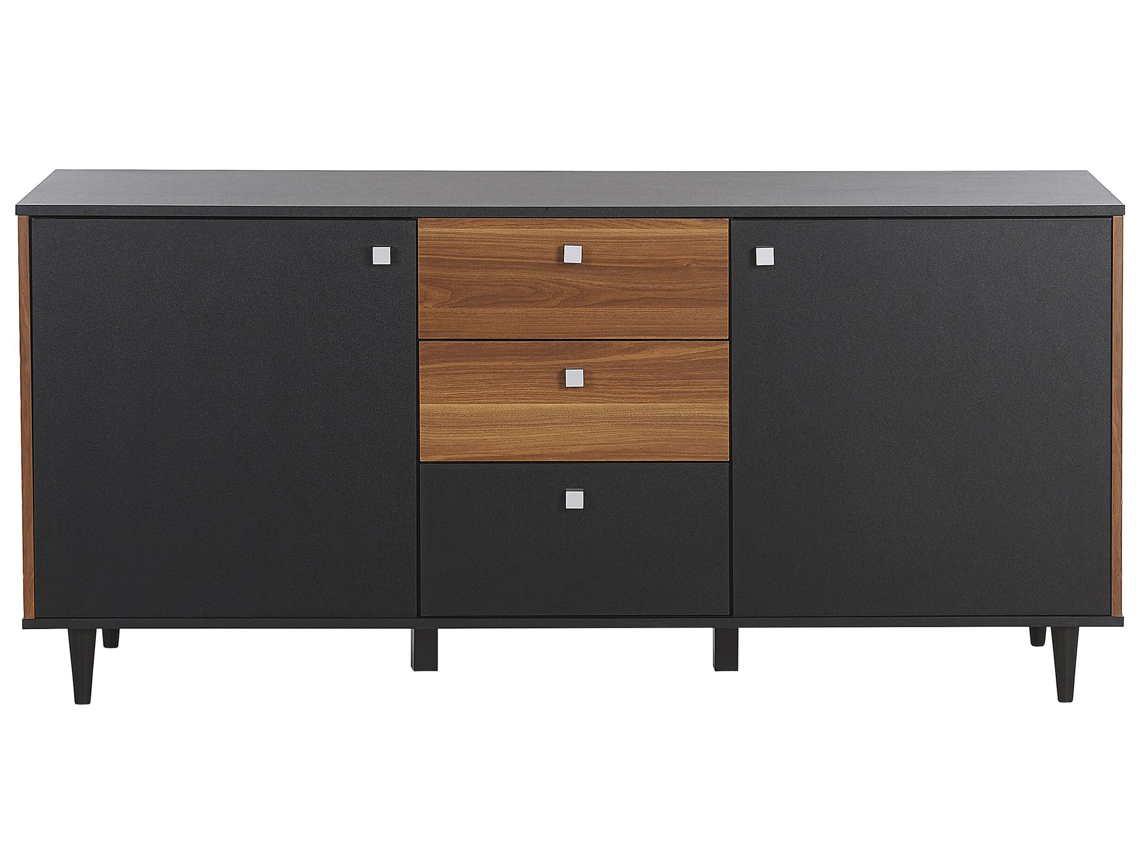 Dressoir met 2 deuren KURO Zwart