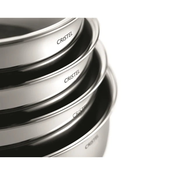 Batterie de cuisine inox Castel’Pro Cristel