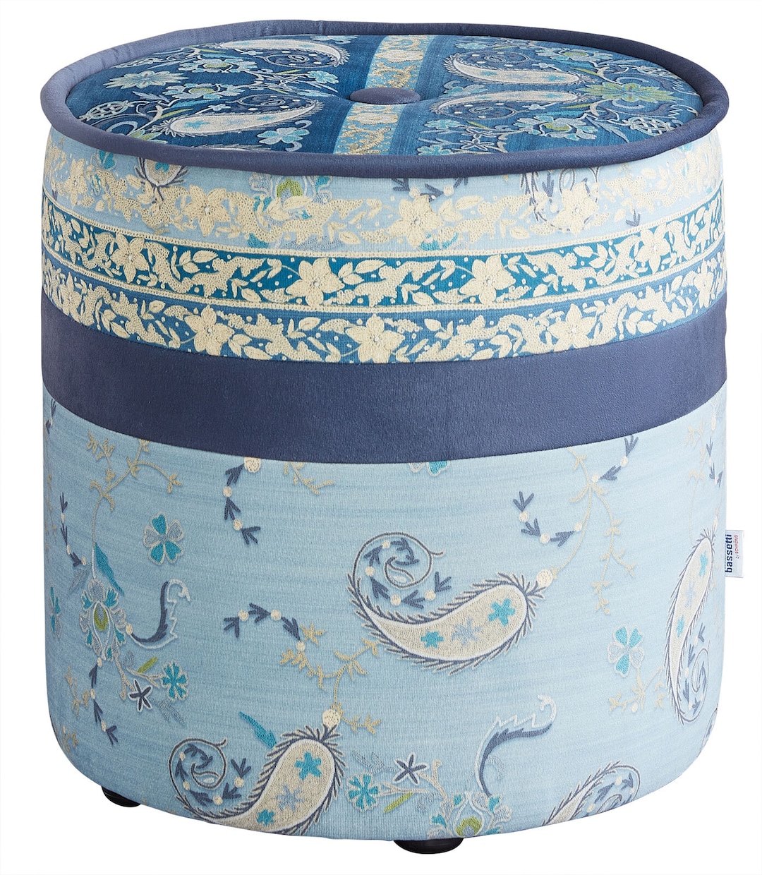 SCHRÖNO Hocker POUF TINETTO hellblau