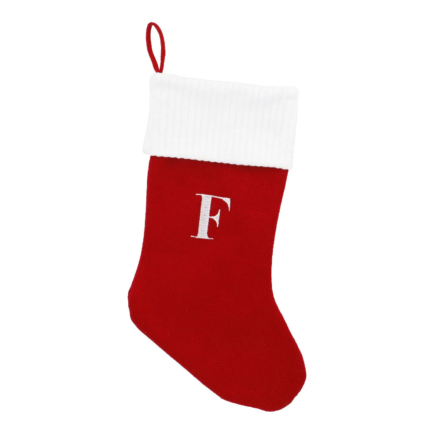 Nikolausstiefel Buchstabe, F, 46 cm