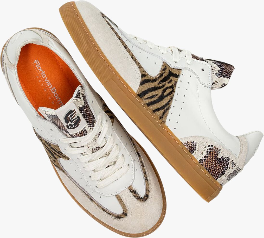 witte floris van bommel lage sneakers sfw-10169 minni