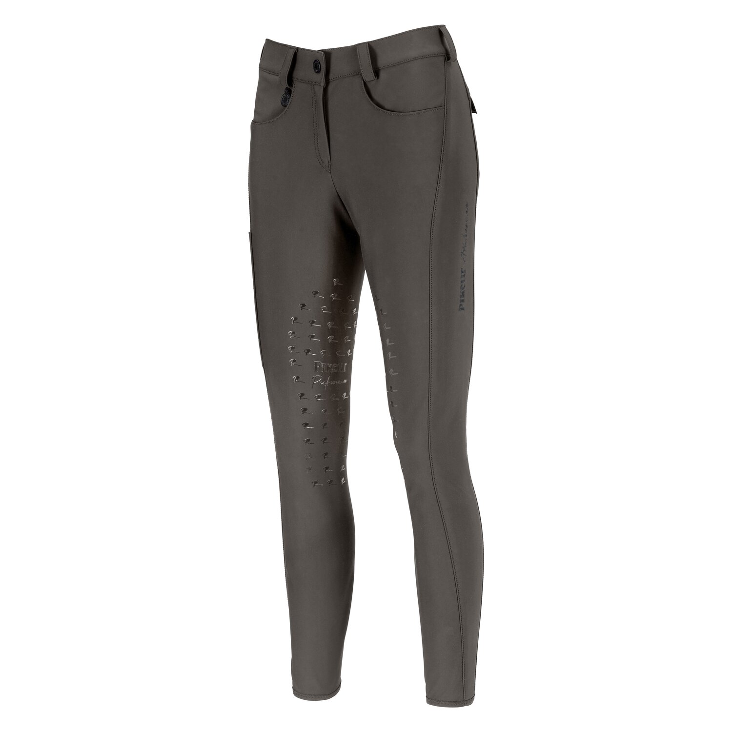 PIKEUR Kniebesatz-Reithose Romy Grip - blackolive