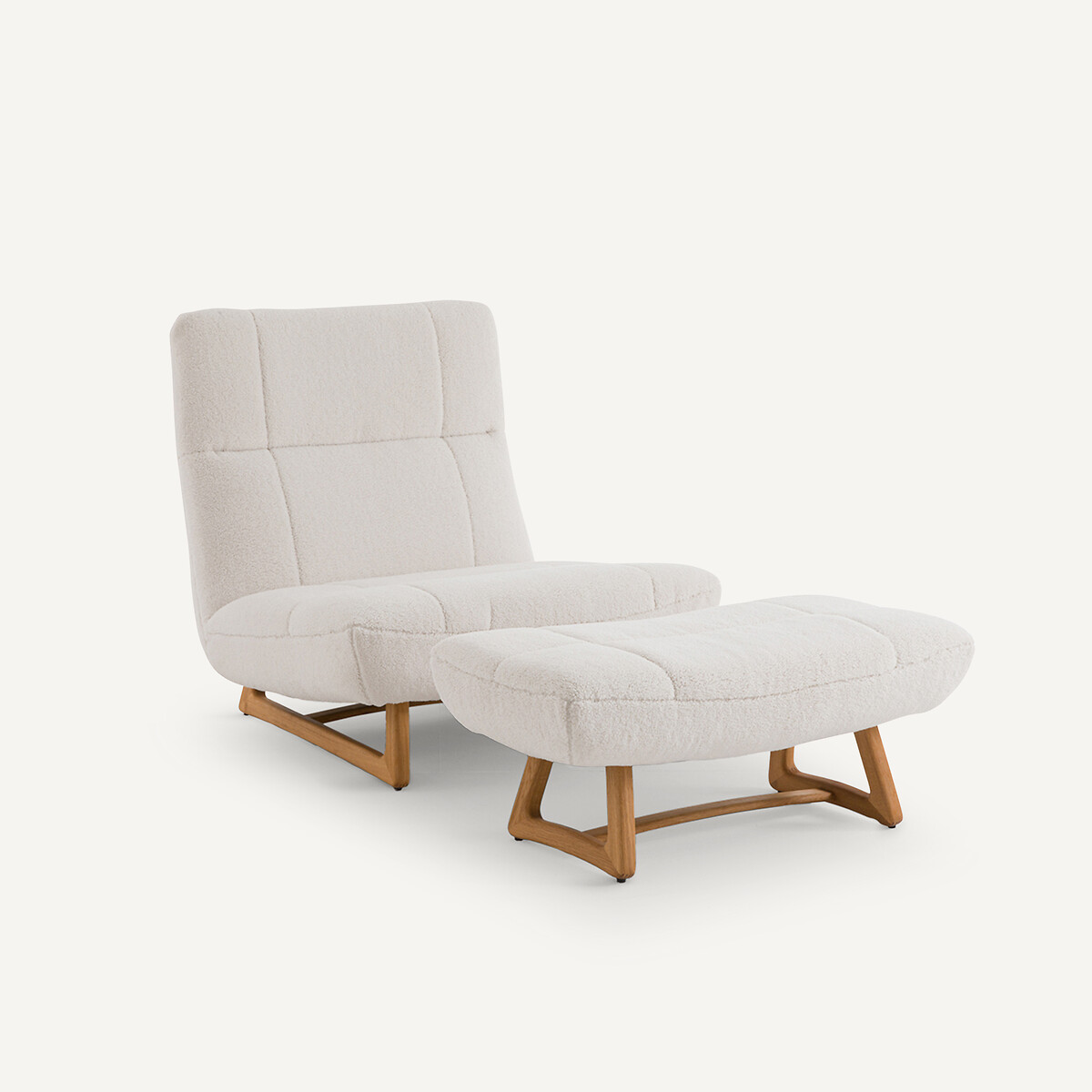 AM.PM<br>Fauteuil tricot em sherpa, Verbatim