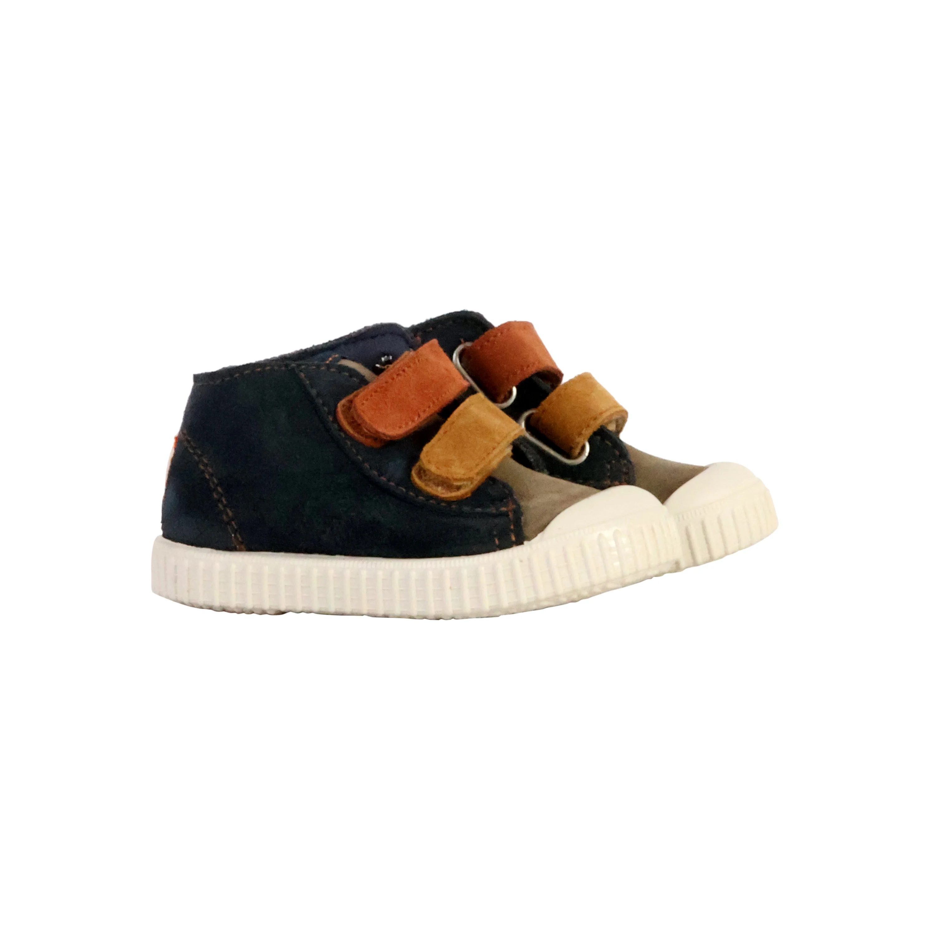 Basket cuir enfant | Bleu