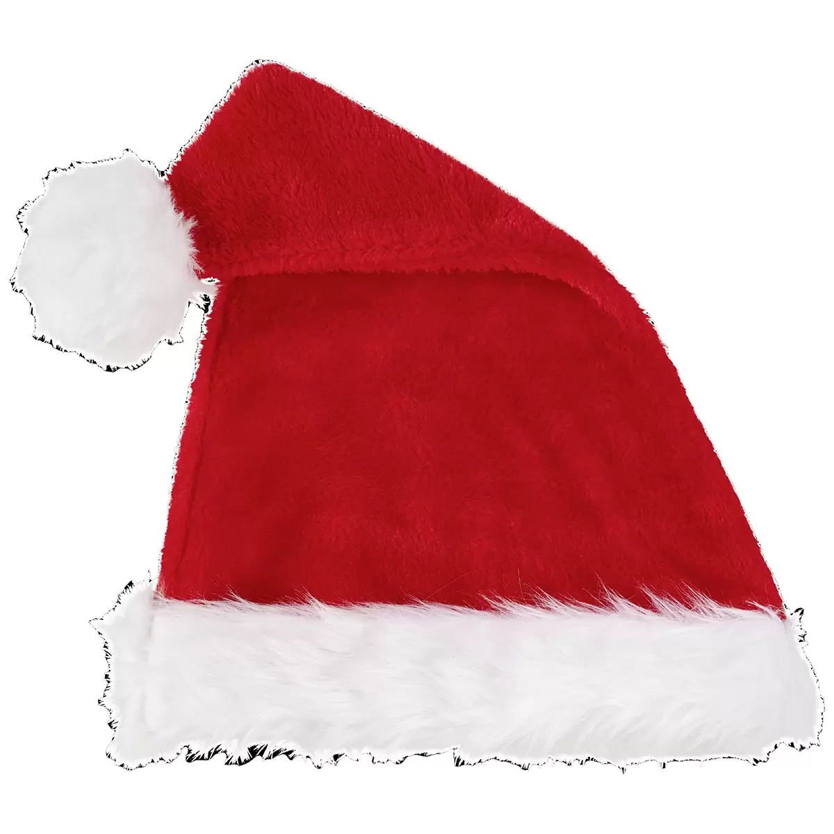 Weihnachtsmütze Ondega rot,weiss