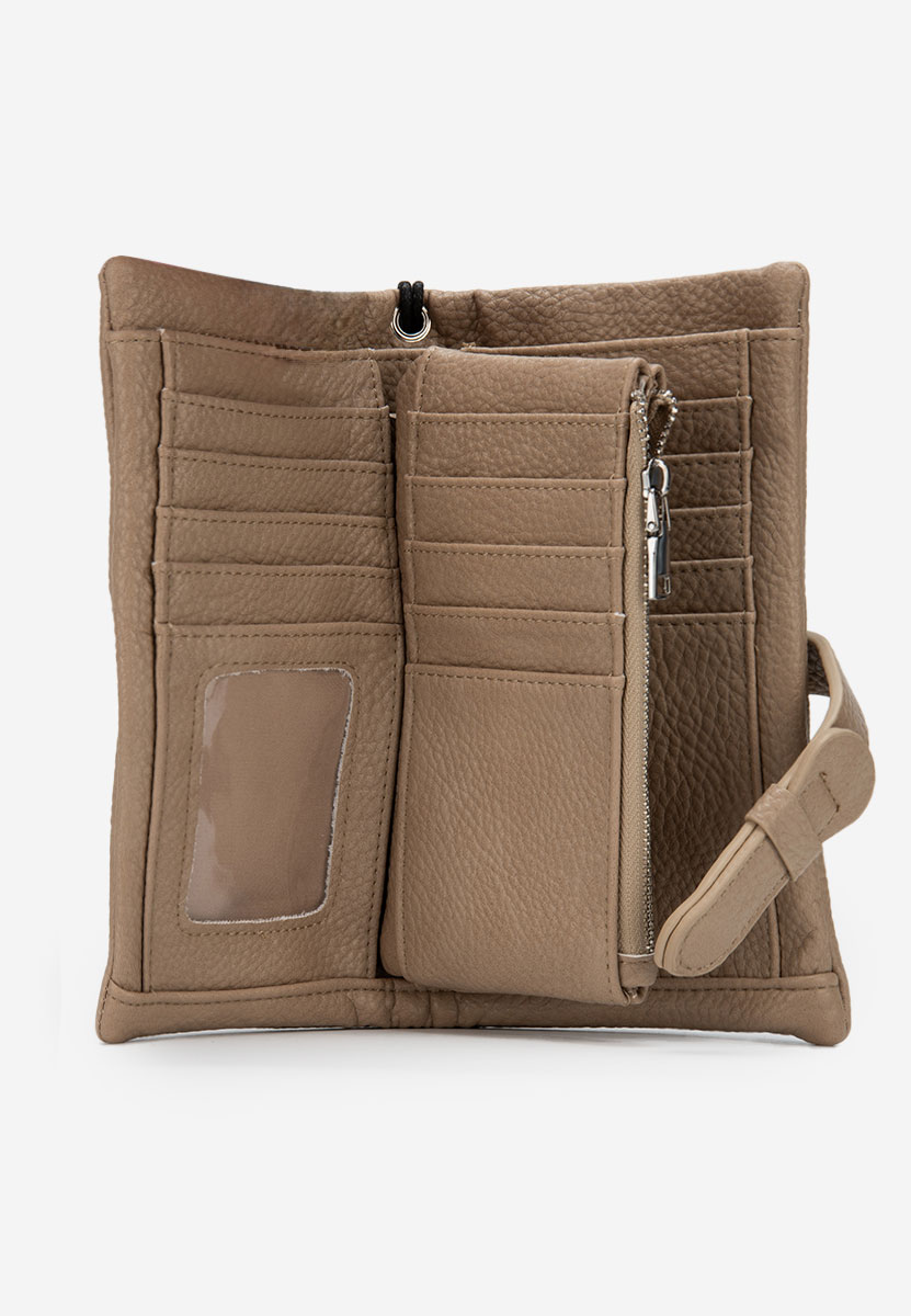 Portefeuille femme beige Sarinea V2