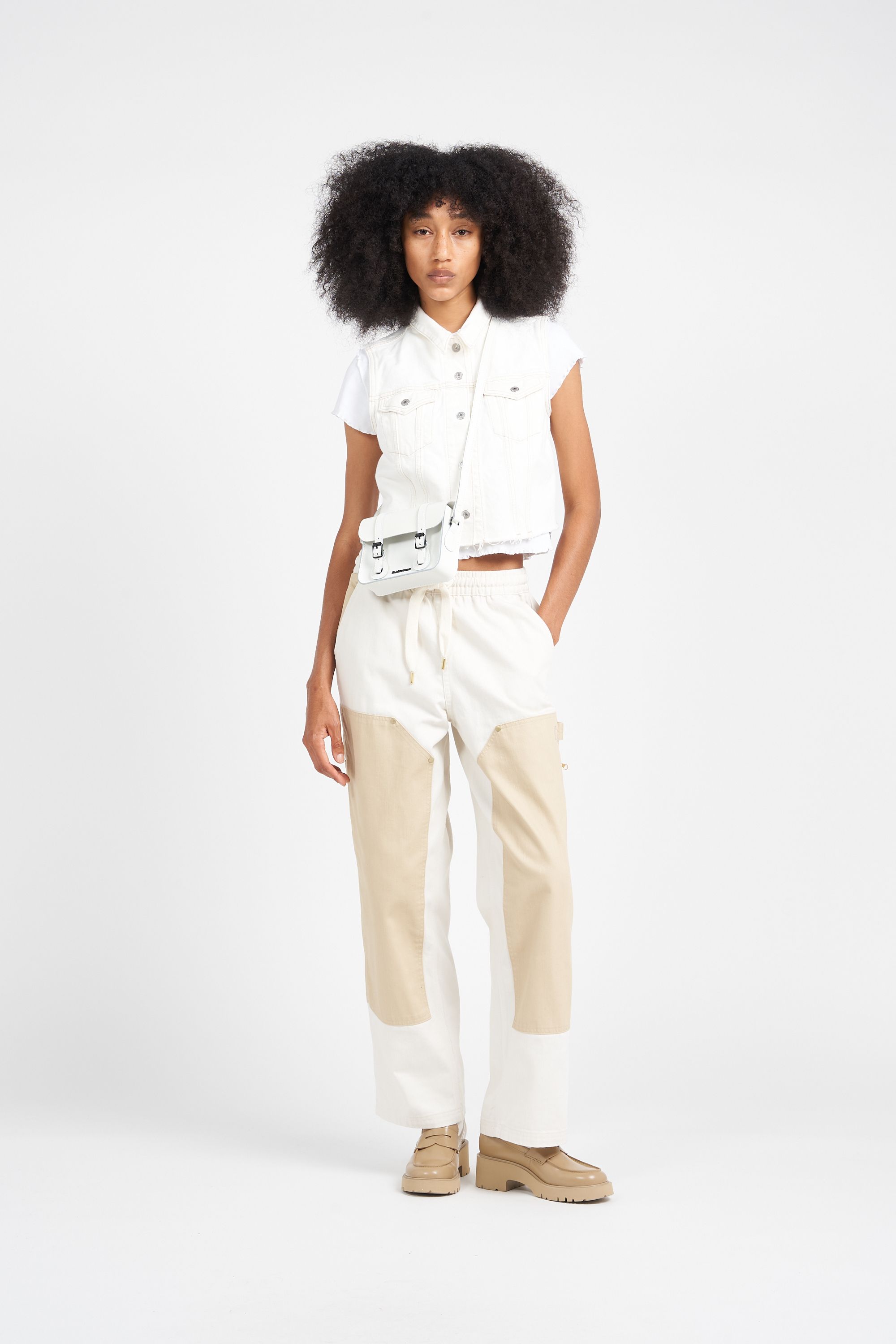 DR. MARTENS Sac bandoulière  SAC SATCHEL WHITE Blanc