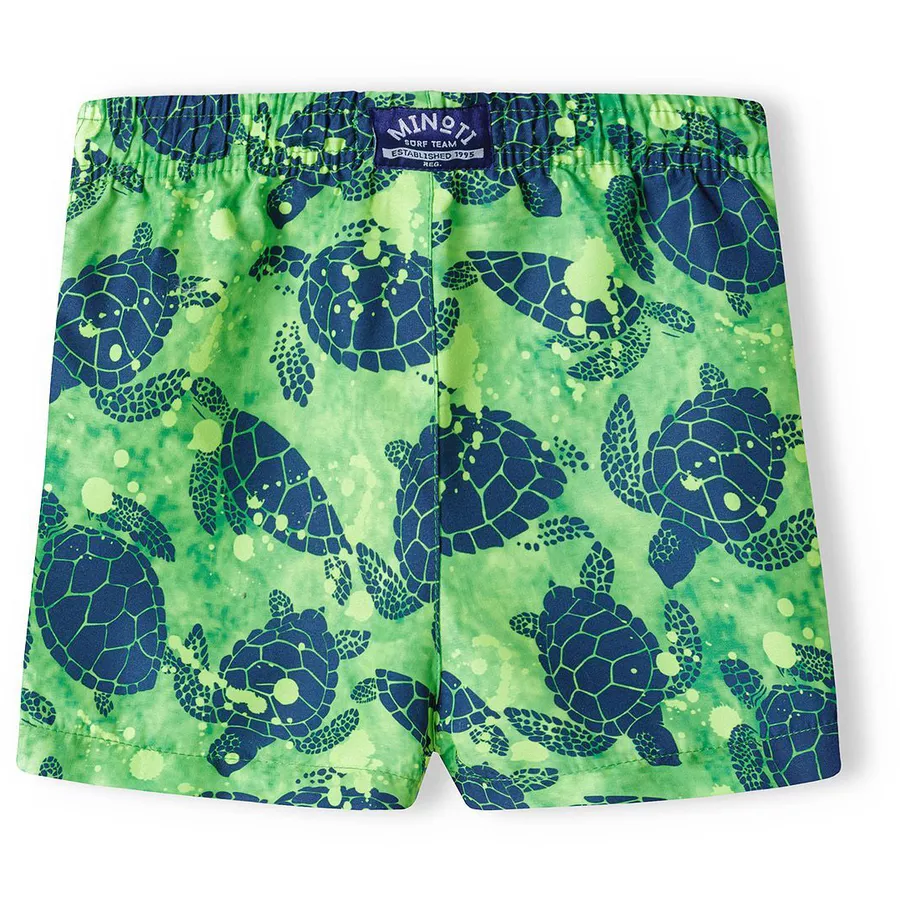 MINOTI Badeshorts GrünSchwarz