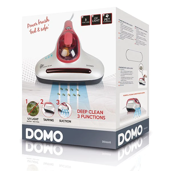 Brosse spécial lit et sofa 350 W Domo