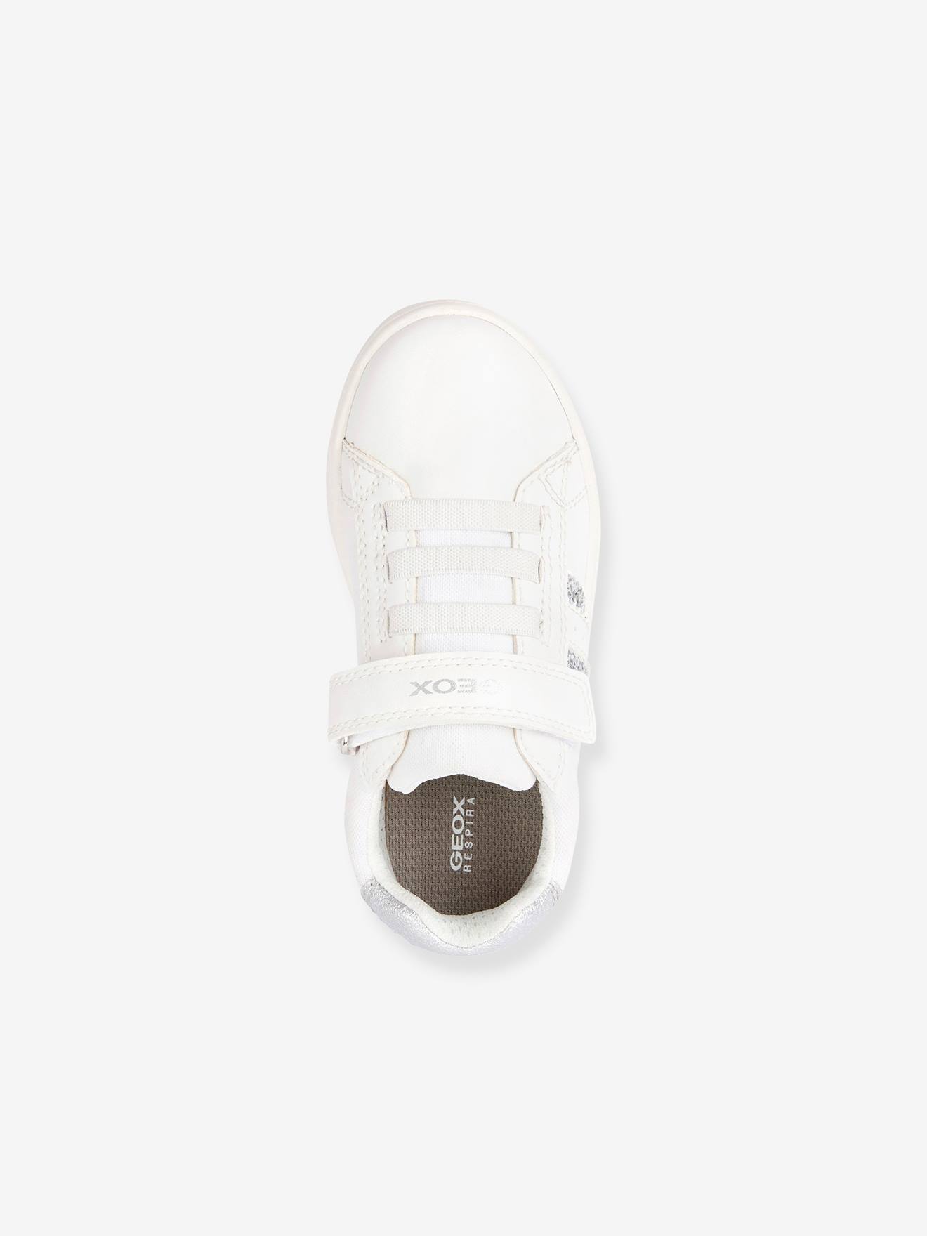 Tênis esportivo infantil branco Geox® Djrock Girl E