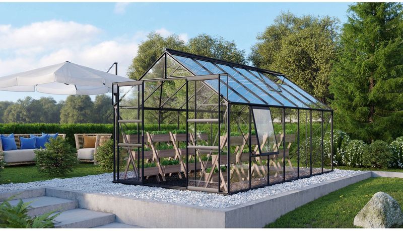 Vitavia - Meridian 2 - Tuinkas - Ruim - Dubbele Deuren - Luxe