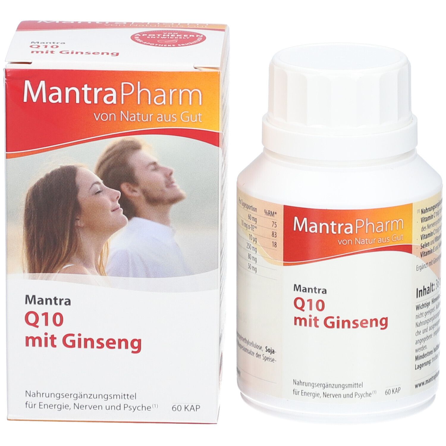 Mantra Q10 mit Ginseng