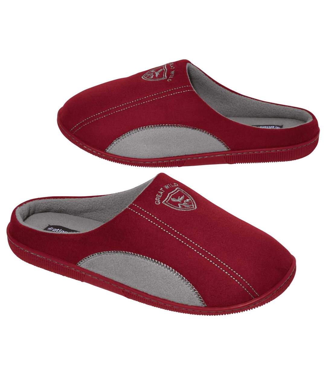 Chaussons Suédine Doublés Polaire