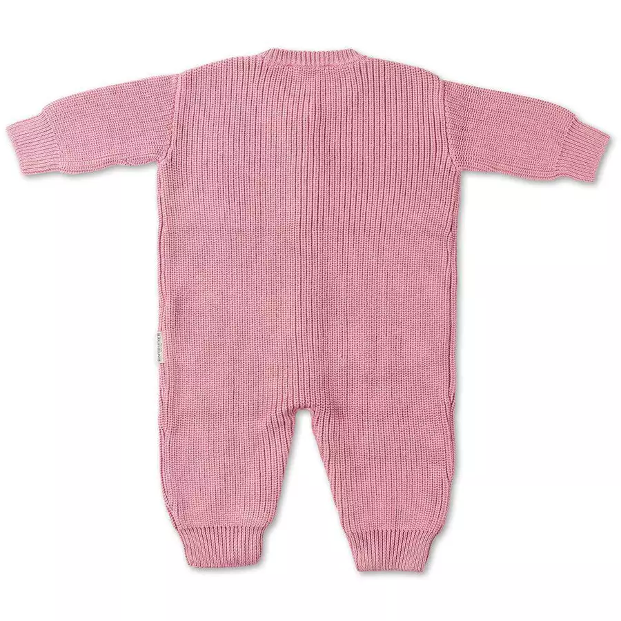 Hofbrucker Baby Strickoverall Leo Altrosa
