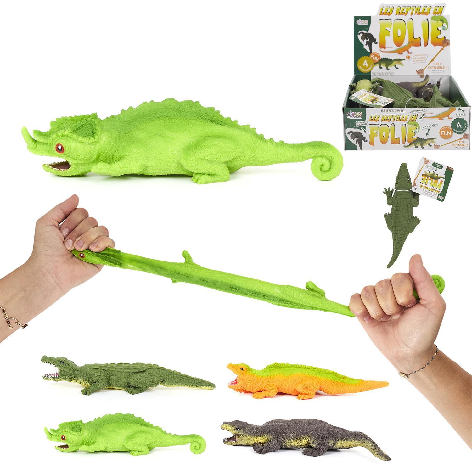 JOUET EXTENSIBLE REPTILE