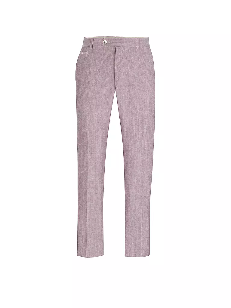 BOSS Anzughose Slim Fit H-GENIUS-242 rosa