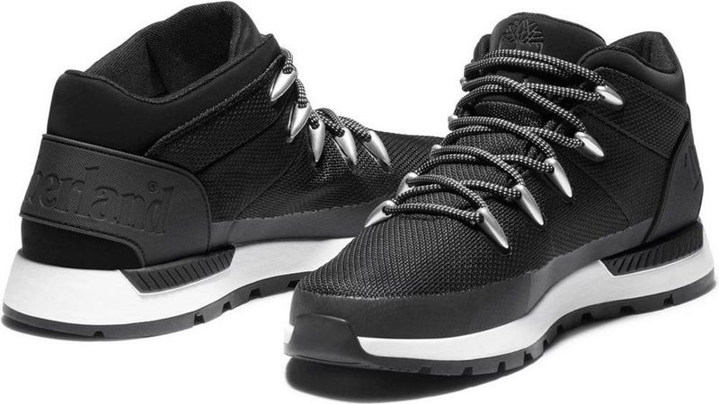 Timberland Sprint Trekker Mid Fabric Veterboots - Laarzen Met Veters - Heren - Zwart