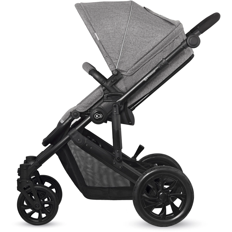 Kinderkraft Kinderwagen Prime Lite 3 in 1 Mink Pro Grey