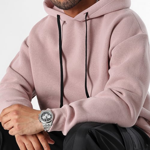 Sweat Capuche Large 0268 Rose