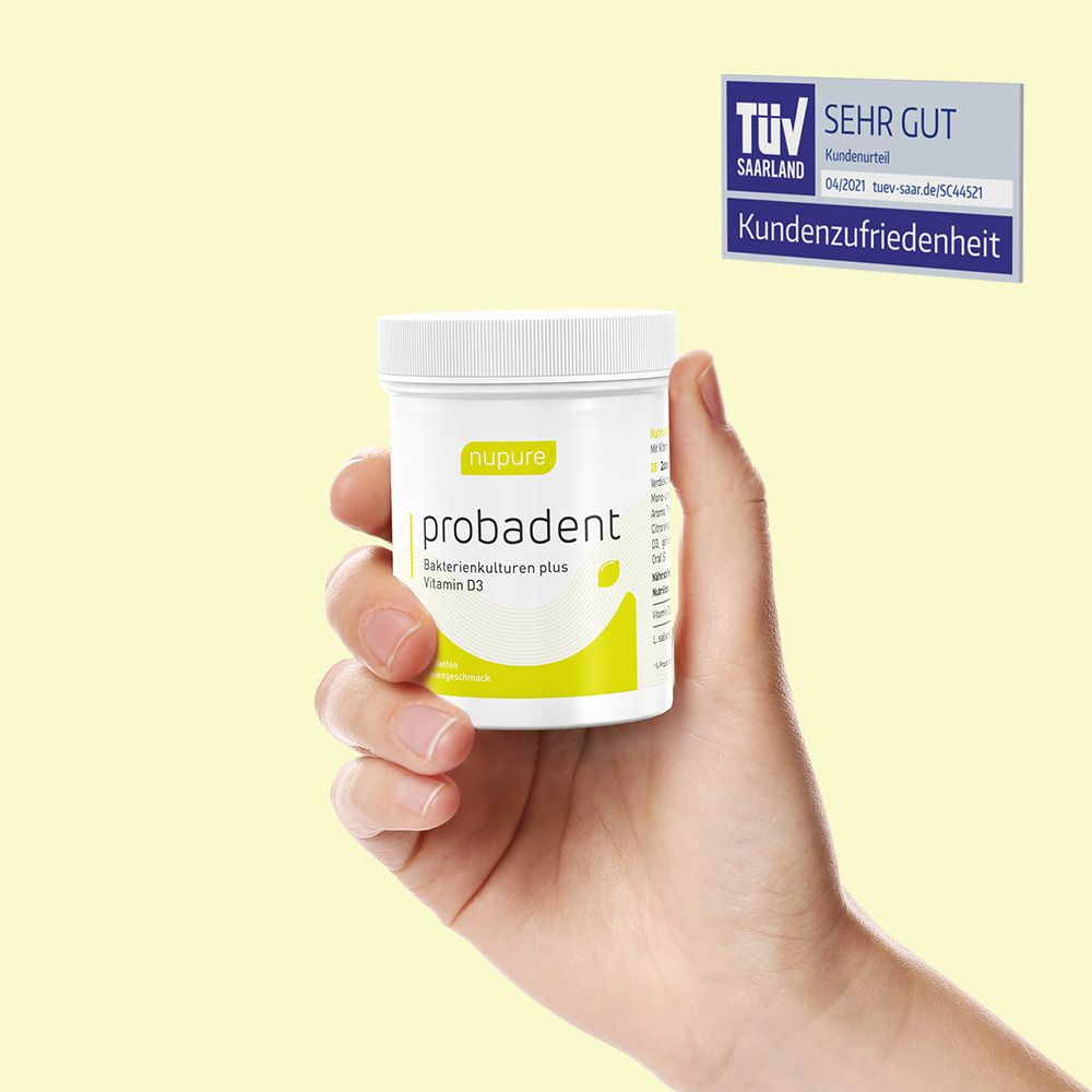 Nupure probadent - Lutschtabletten gegen Mundgeruch