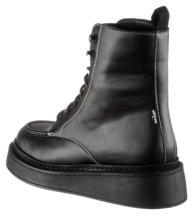 Levi's® Schnürboots »LUNA«  , Plateau, Schnürstiefelette, Boots mit Kontrastnähten