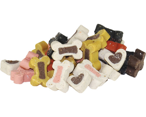 DIBO® Mini Treat Mix hondensnacks in een hersluitbare emmer van 500 g