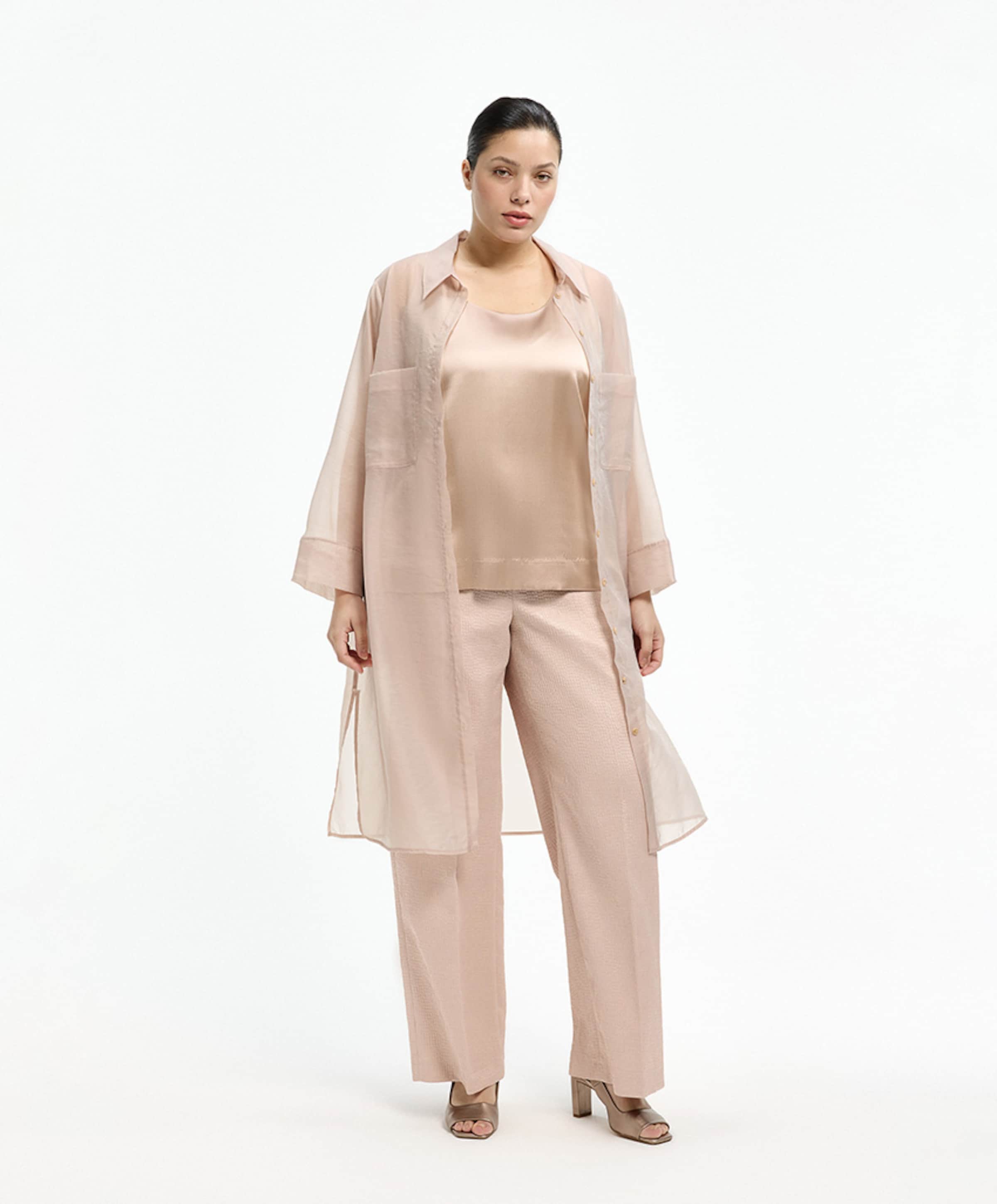 Xandres Dames blouse beige
