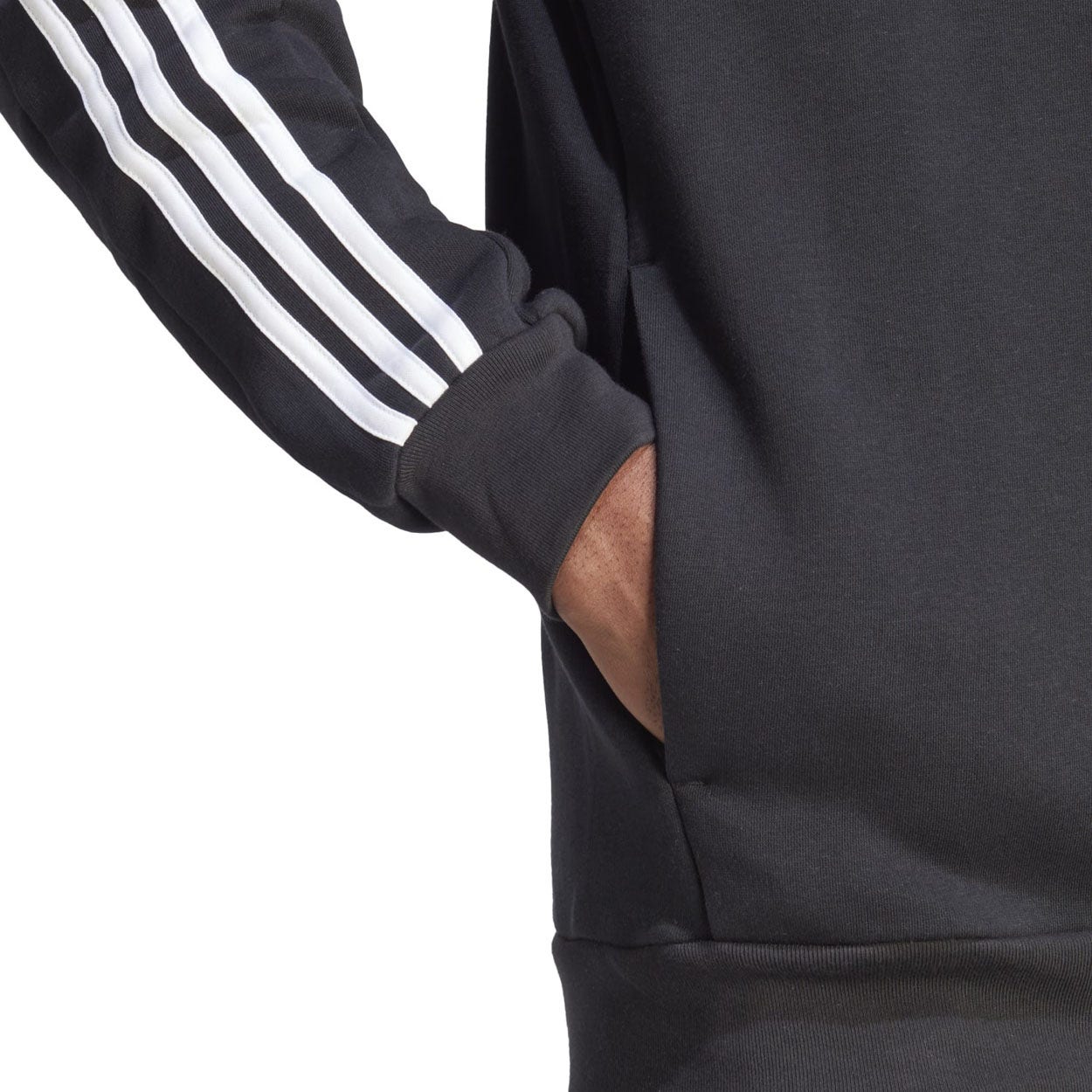 adidas  Essentials Fleece 3-Stripes Hoodie