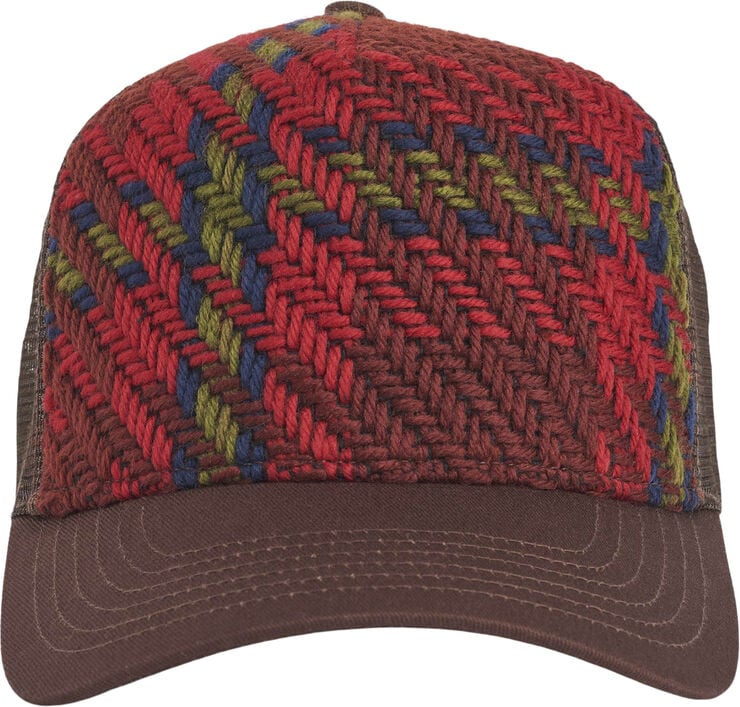 UPFRONT MAPLE A-Shape Trucker Cap Brown