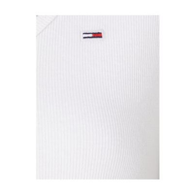 Tee-shirt à manches courtes femme Tjw Bby Crp Essential Rib V TOMMY HILFIGER