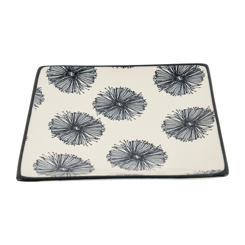 Tapas bord Sevilla - bloemen - 15x15 cm