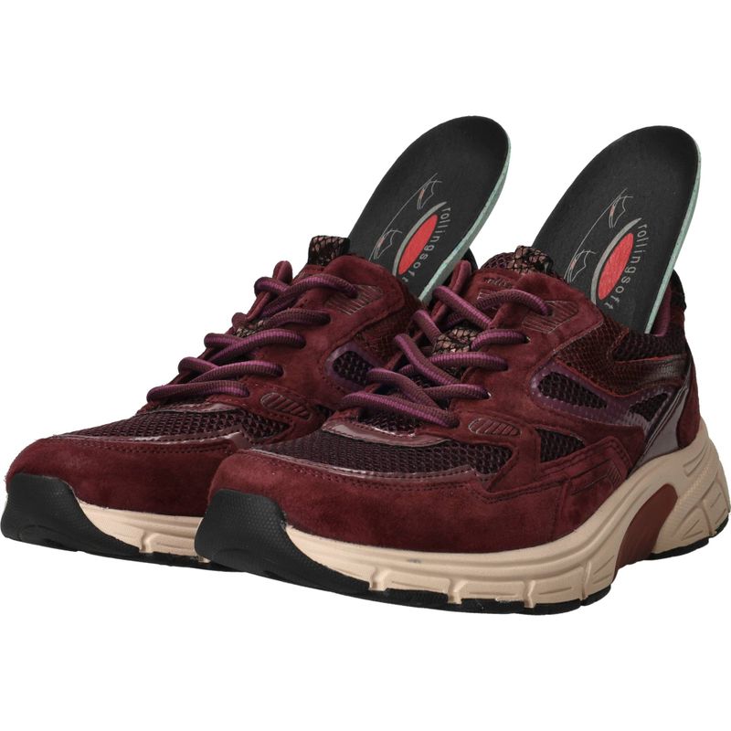 Gabor Rollingsoft Sneakers Rood Dames