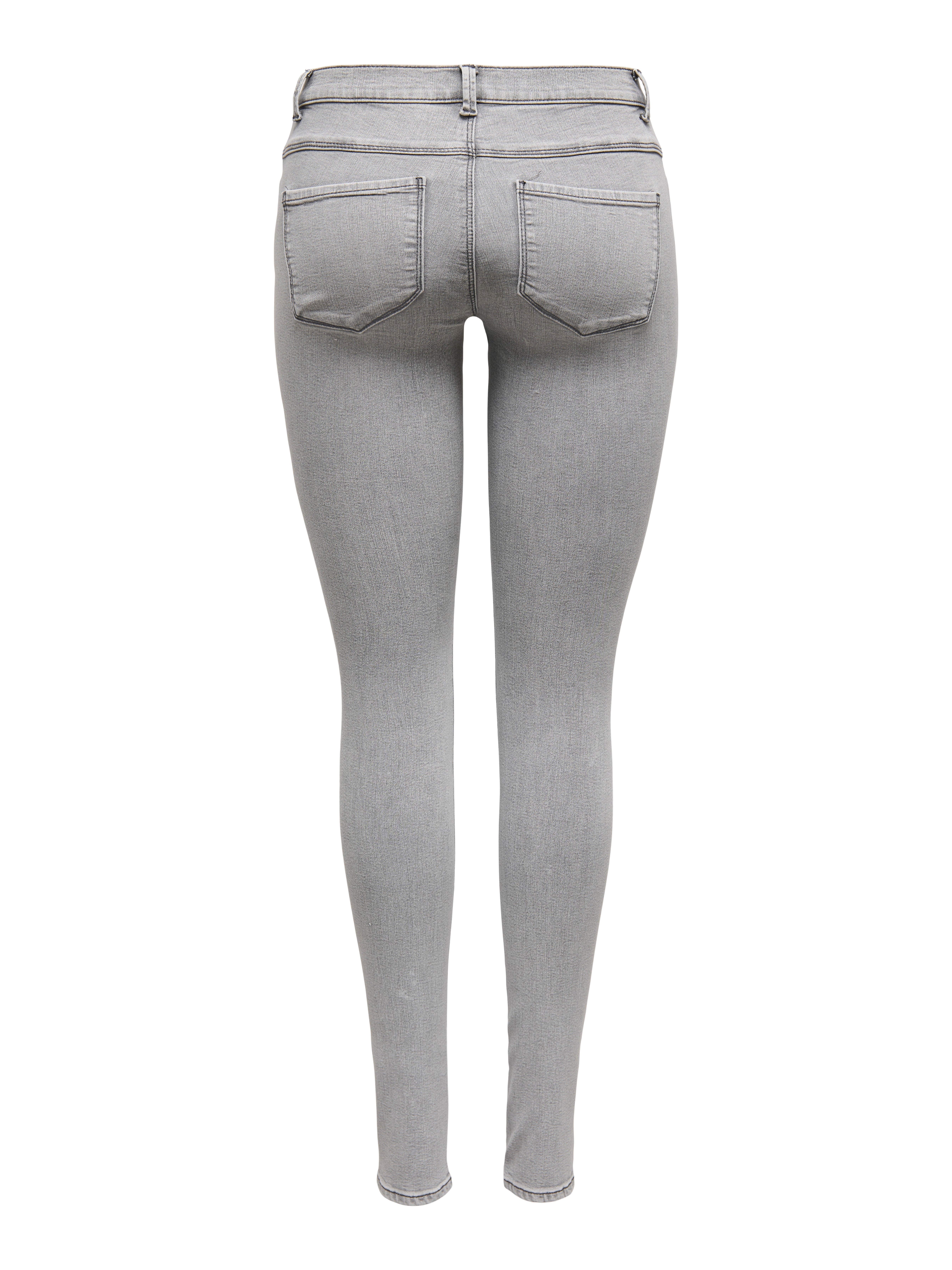 ONLRAIN Mittlere Taille Skinny Fit Jeans Light Grey Denim