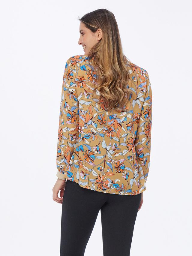 Bluse mit Floraldruck