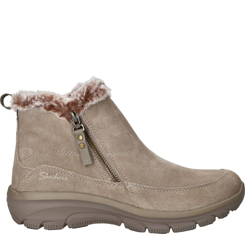 Skechers Slip-Ins Relaxed Fit Boots Beige Dames