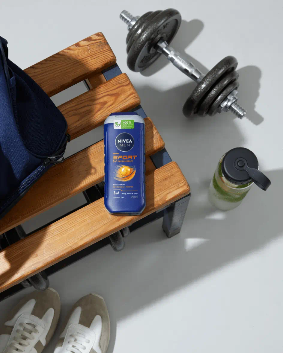 GEL DOUCHE 3 EN 1 NIVEA MEN SPORT