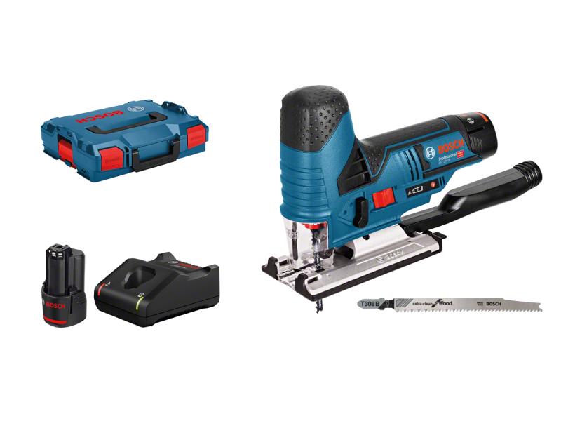Bosch Professional Akku-Stichsäge GST 12 V-70 Kit, L-Boxx 12-Volt-Akku-Stichsäge